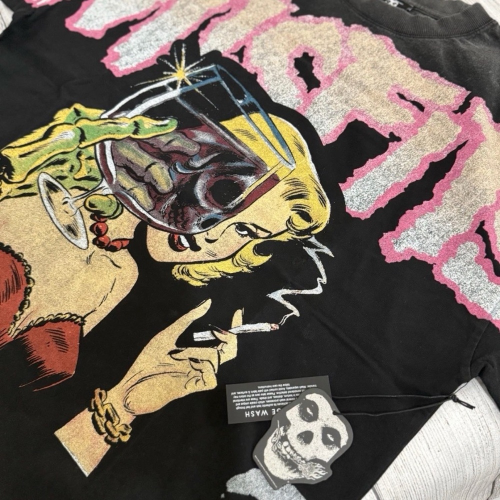 Civil Regime MISFITS Die Die Die My Darling T Shirt Size L Limited to 138 RARE